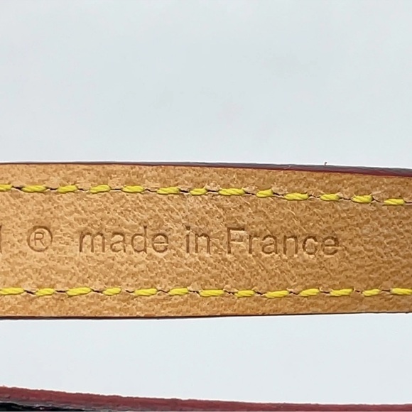 Authentic  LV Monogram Multi color Noir Dragonne Telephone Strap - Picture 12 of 13
